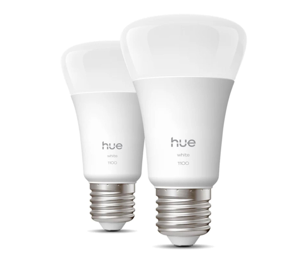 Philips Hue Inteligentna żarówka White A60 E27 - 1100 lm (2sz.) - 1490203 - zdjęcie 2